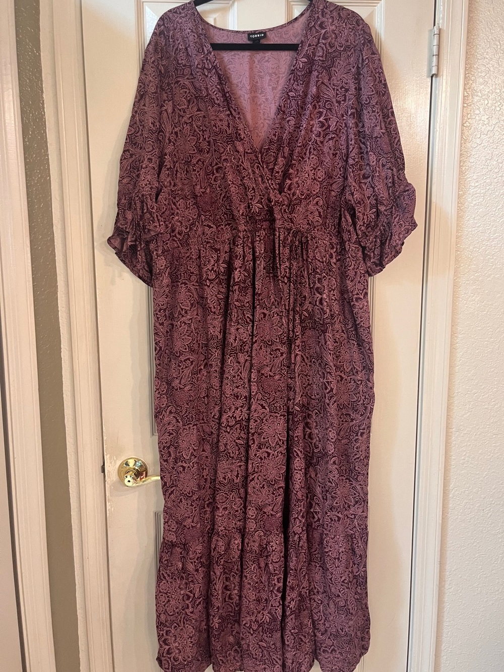Torrid peasant dress